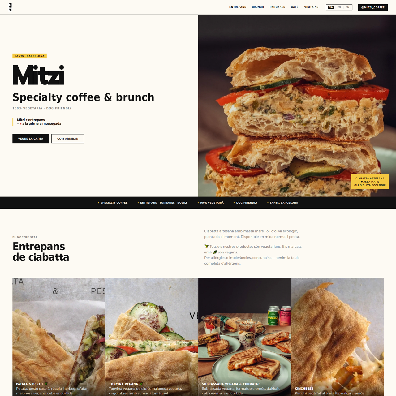 Web de Mitzi Coffee